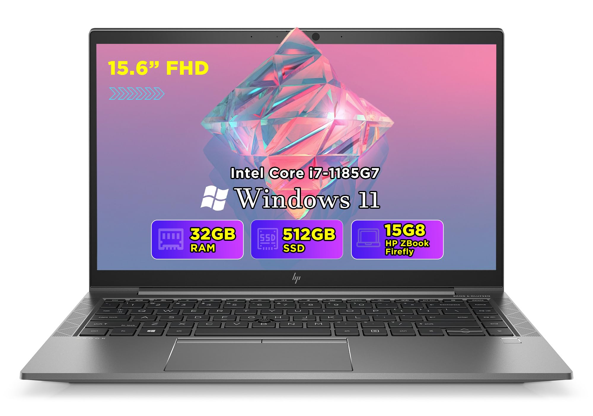 Amazon.com: HP ZBook Firefly 15 G8 Laptop Mobile Workstation i7 PC